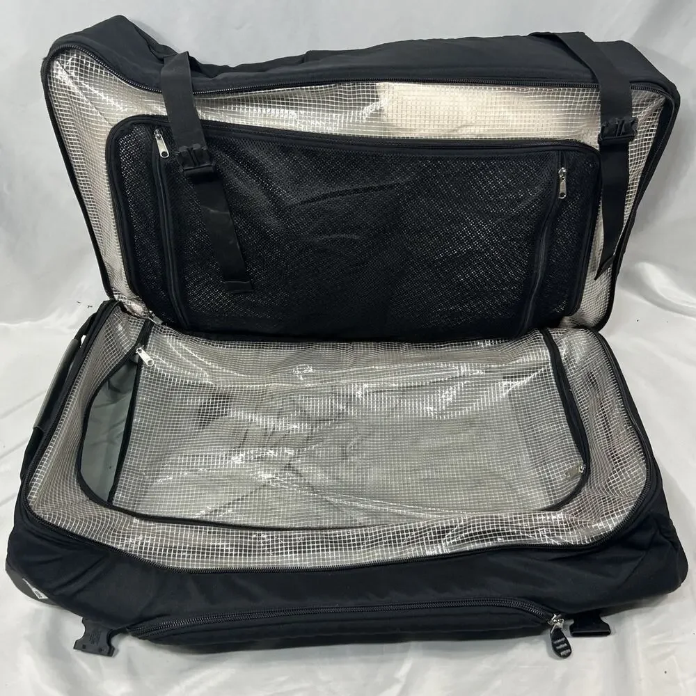 Vintage K2 Large Duffle Rolling Travel Bag Waterproof Ski Snowboard USA